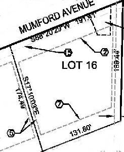 Image and dimensions for lot 16