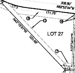 Image and dimensions for lot 27